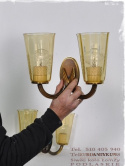 XL STARE KINKIETY LAMPKI LAMPY NA SCIANE ART DECO