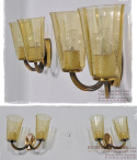 XL STARE KINKIETY LAMPKI LAMPY NA SCIANE ART DECO