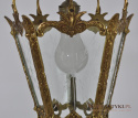 Zabytkowa pałacowa lampa wisząca do dworu lampka zwis na korytarz hol. Lampy dworskie.