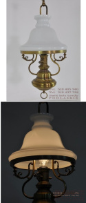 RUSTYKALNA LAMPKA LAMPA SUFITOWA DO GANKU GANKA