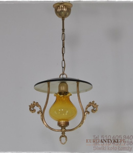rustykalna lampka