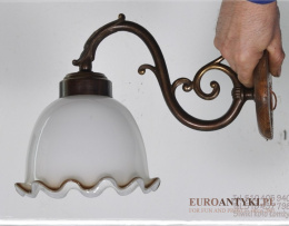 XL DUZE STARE RUSTYKALNE KINKIETY LAMPKI LAMPY XL