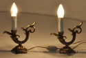 2 MALE MALUTKIE LAMPKI SECESYJNE VINTAGE LAMPS