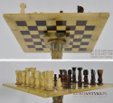 Zabytkowa onyksowa szachownica pionki z onyksu onyx antyk