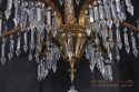 Kryształowy żyrandol pałacowy do luksusowego wystroju pałacu dworu