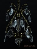 lampka z kryształkami