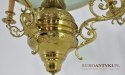 Secesyjna lampa pałacowa. Antyk do salonu. Secesja Art Nouveau Jugendstil