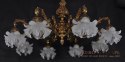 Pałacowy żyrandol Ludwik XVI antyk luksusowy żyrandol salonowy do pałacu zamku