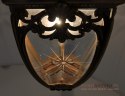 Secesyjna lampa pałacowa z brązu. Antyczna lampa królewska. Antyk Art Nouveau Jugendstil
