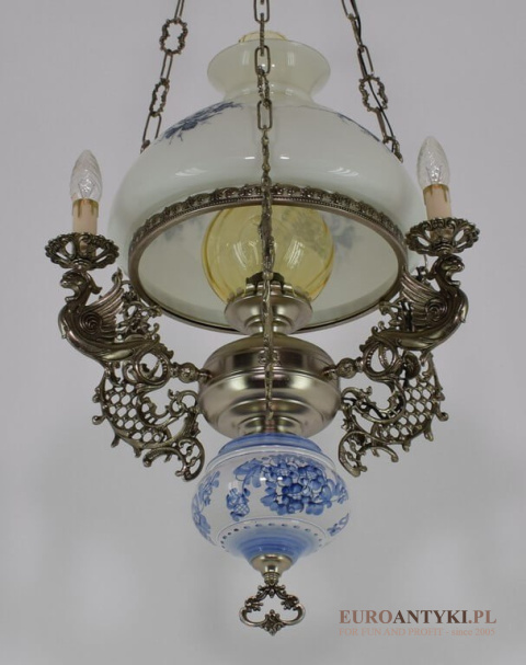 duża lampa prowansalska