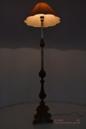 Barokowa lampa podłogowa do pałacowego salonu. Pałacowe antyki barokowe rokokowe.