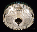 Ekskluzywny plafon kryształowy lampa sufitowa vintage retro. (nr.65)