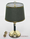 lampka z zielonym abażurem