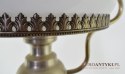 Art deco srebrna lampa wisząca starodawna antyki użytkowe