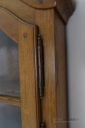 Dębowa szafka rogowa szafeczka w stylu rustykalnym z litego dębu antyk