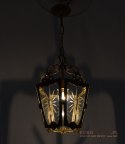 Ekskluzywna lampa wisząca dla konesera antyków lampka do ganku wiatrołapu
