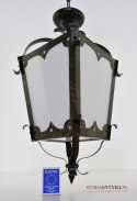 Zamkowa lampa wisząca lampka sufitowa do zamku rustykalna