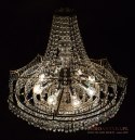 Antyczny żyrandol kryształowy do pałacu dworu ekskluzywny chandelier z kryształami
