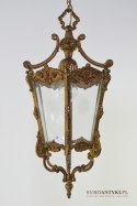 Barokowy zwis lampa wisząca barokowa lampka rokoko do zamku dworku antyki