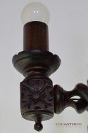 Antyk eklektyczny żyrandol dworski z lat 1900 arcydzieło chandelier muzealny