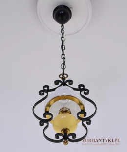 Malutka romantyczna lampka sufitowa lampa wisząca nostalgiczna
