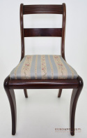 Wiktoriańskie krzesło antyczne meble oryginalne muzealne dworskie
