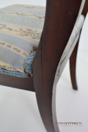 Wiktoriańskie krzesło muzealne oryginalny styl wiktoriański do muzeum dworu