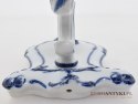 Kinkiet porcelanowy w stylu Delft lampka ścienna niebieska porcelanowa