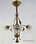 żyrandol art nouveau