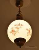 Wiktoriańska lampa sufitowa w babcinym stylu lampa kula sufitowa