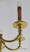 Złoty żyrandol mosiężny do salonu ekskluzywnego pomieszczenia pałacowego
