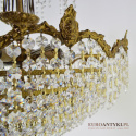 Antyk kryształowy żyrandol pałacowy do luksusowych wnętrz chandelier