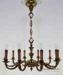 Antyk żyrandol chippendale chandelier zabytkowy do kościola synagogi cerkwi