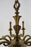 Antyk żyrandol chippendale chandelier zabytkowy do kościola synagogi cerkwi