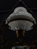 Nostalgiczna lampa sufitowa do ganku holu lampka na wysoki korytarz