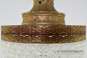 Zwis pałacowy lampa sufitowa wisząca do łazienki lub do holu retro lampy