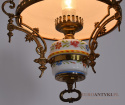 Wiejska lampa sufitowa góralska lampa na sufit oświetlenie rustykalne