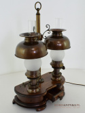 przedwojenna lampa na stolik