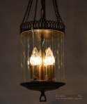 lampa wisząca z antykwariatu