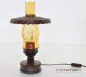 lampa na stolik z dawnych lat