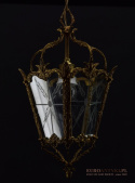 Cudna lampa wisząca do dworu, zamku, pałacu. Lampy antyki.