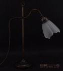 Zabytkowa klasyczna lampa na stolik lub biurko. Lampy antyczne.