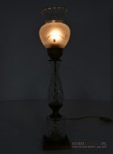 Ekskluzywna lampa stołowa do zamku, dworu, pałacu. Lampy retro.