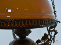 Rustykalna lampa wisząca w stylu retro, cottagecore. Lampy antyki.