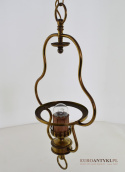 Stara klasyczna lampa wisząca do ganku, holu, wiatrołapu.