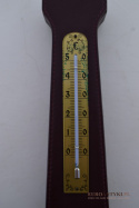 Retro stacja pogody Gischard barometr, termometr, hygrometr.