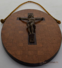 Unikatowy krzyż z Jezusem Chrystusem. Antyki z kościoła.