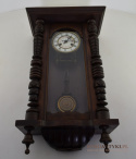 Muzealny zegar ścienny do renowacji lub na części. Sklep antyki.
