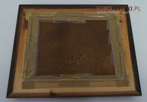 Śliczna drewniana retro rama na zdjęcia. Starocie antyki.