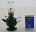 Mini lampa naftowa. Malutka lampka naftowa z dawnych lat. Kolekcjonerska.